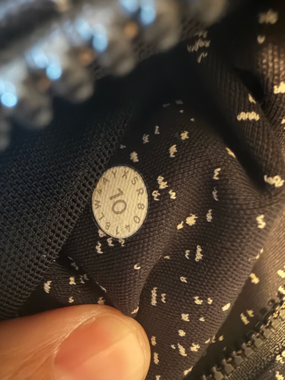 Lululemon Define Jacket Black Speckled 10 - Picture 3 of 6